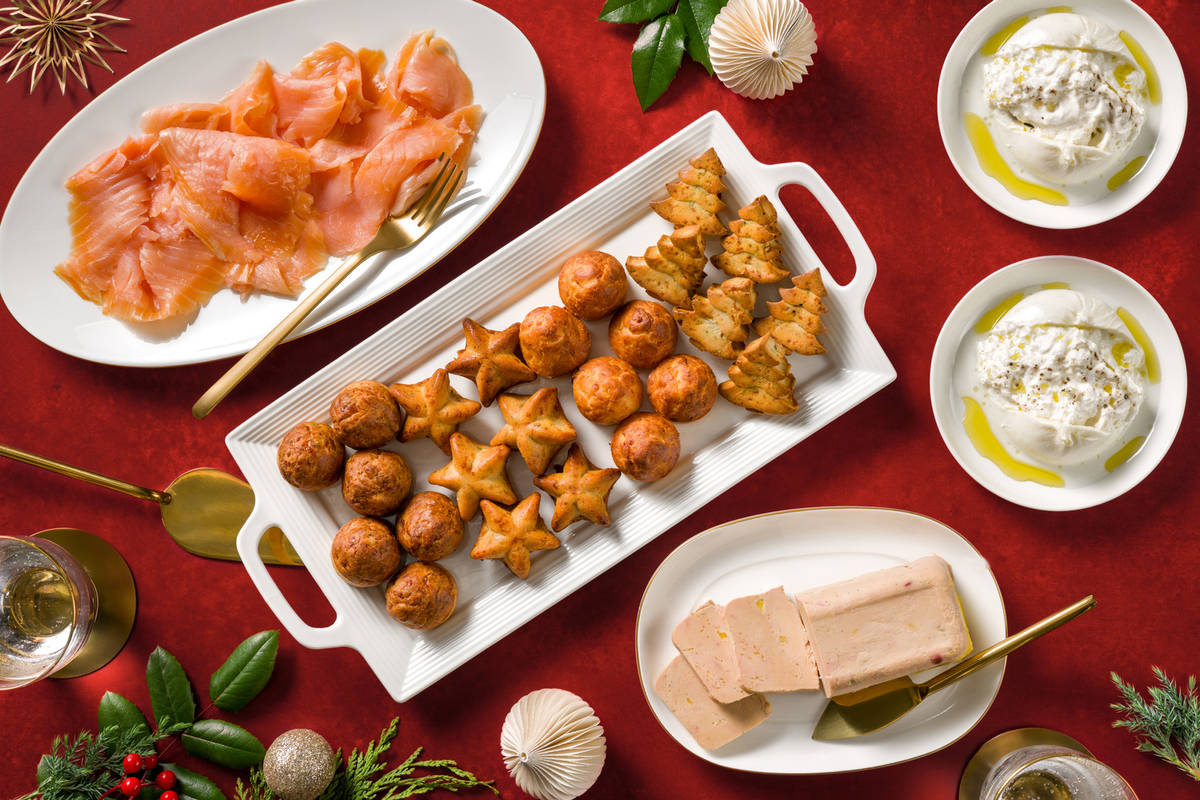 Assortiment gourmand de Noël