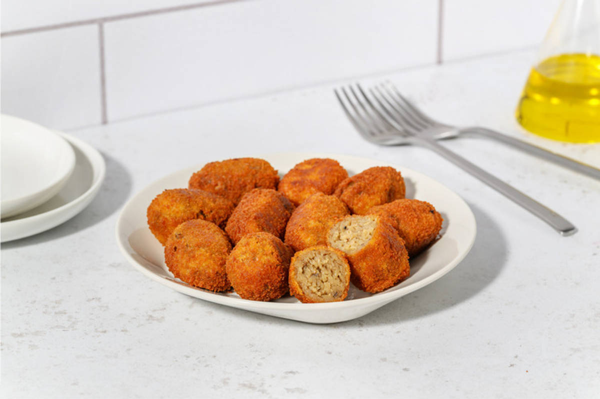 Croquetas de boletus de Casa Mas