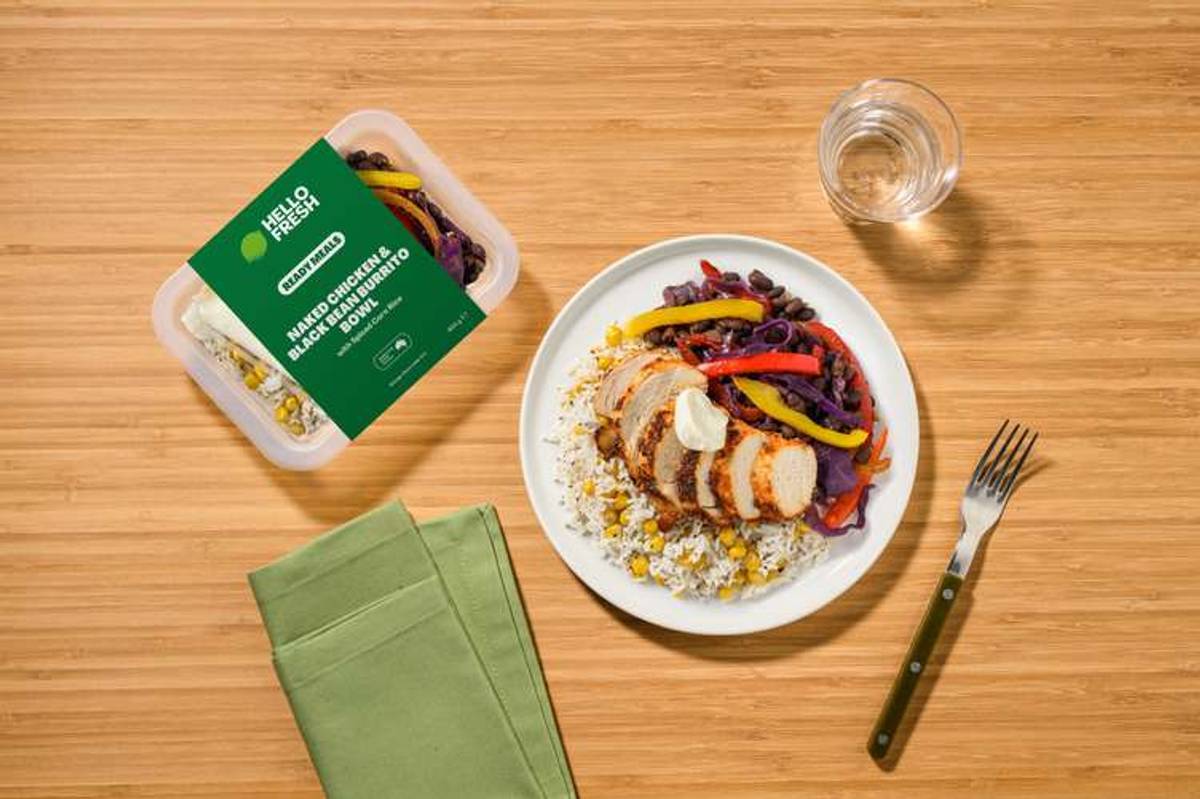 Naked Chicken & Black Bean Burrito Bowl