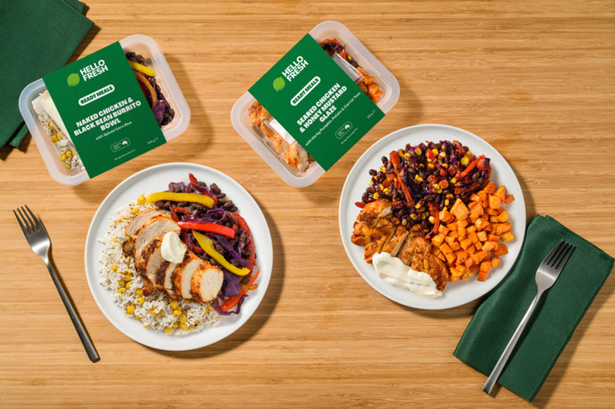 Naked Chicken & Black Bean Burrito Bowl with Spiced Corn Rice
