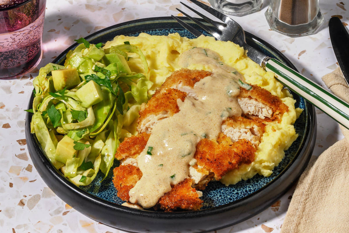 Pankopanerad fläskkotlett