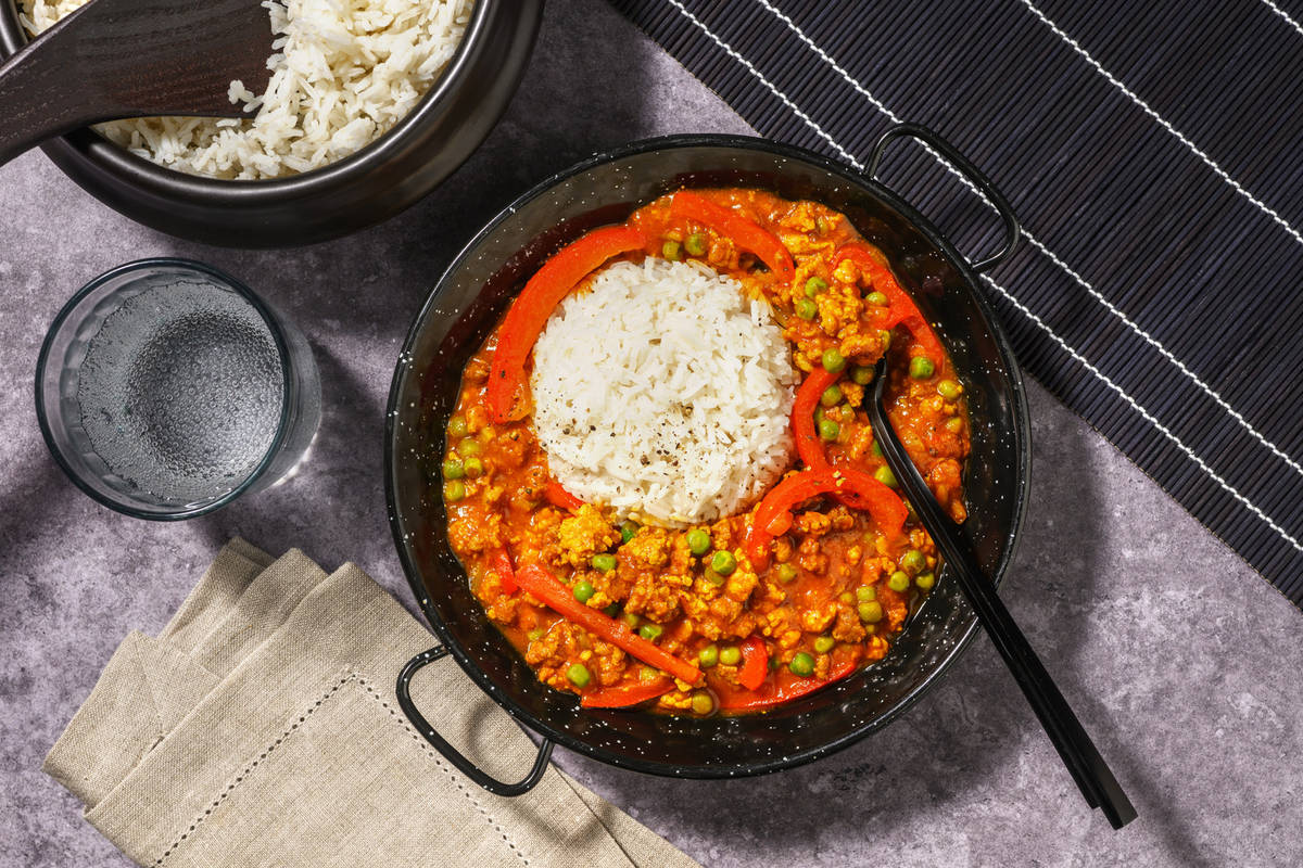 North Indian Inspired Beef, Pork and Pepper Curry
