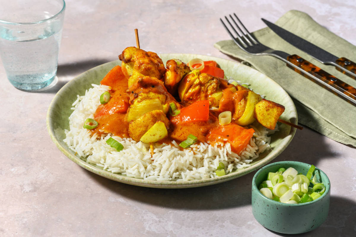 Spicy Prawn Satay Skewers 