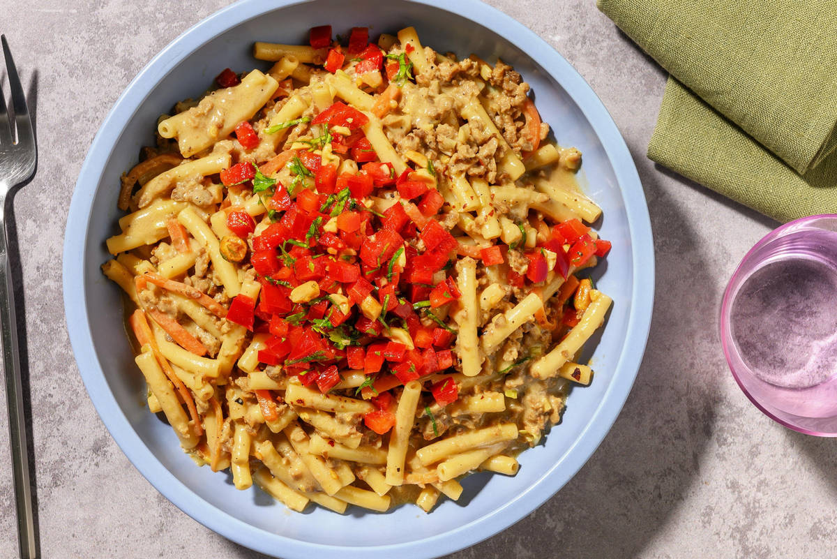 Caribisk plantefarspasta