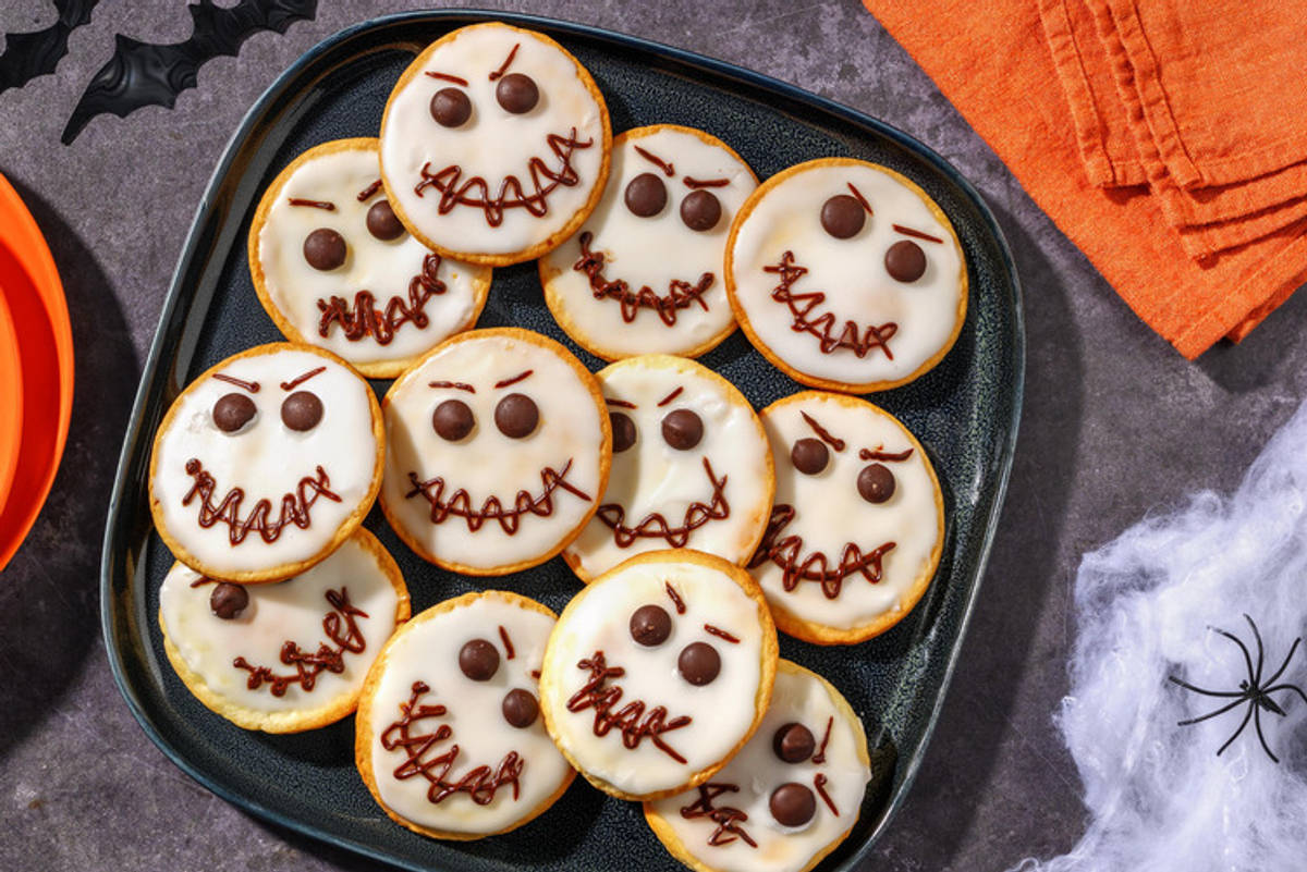 Haunted Halloween Cookies