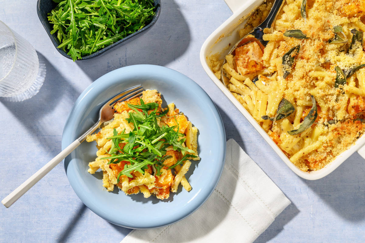 Cosy Butternut Squash Mac and Cheese