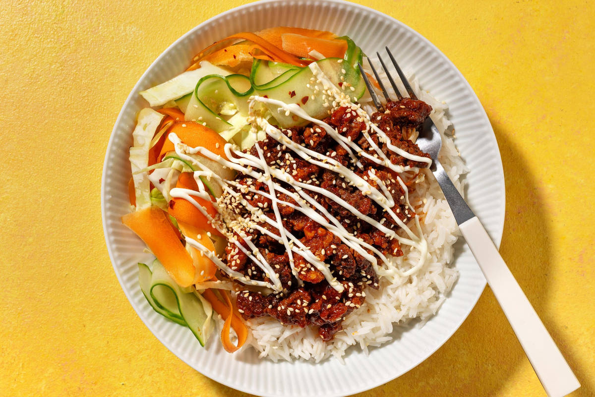 Rask koreansk kjøttdeig-'bulgogi'