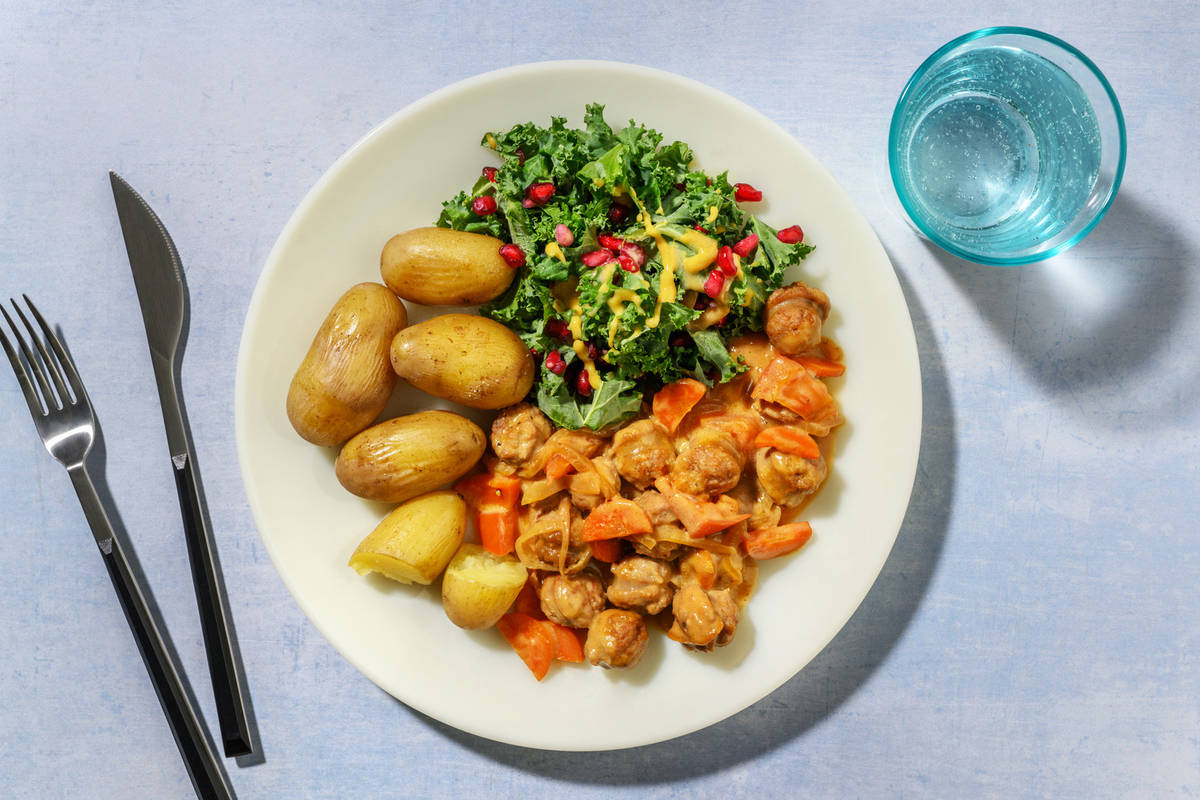 Kålpølse i vintergryde