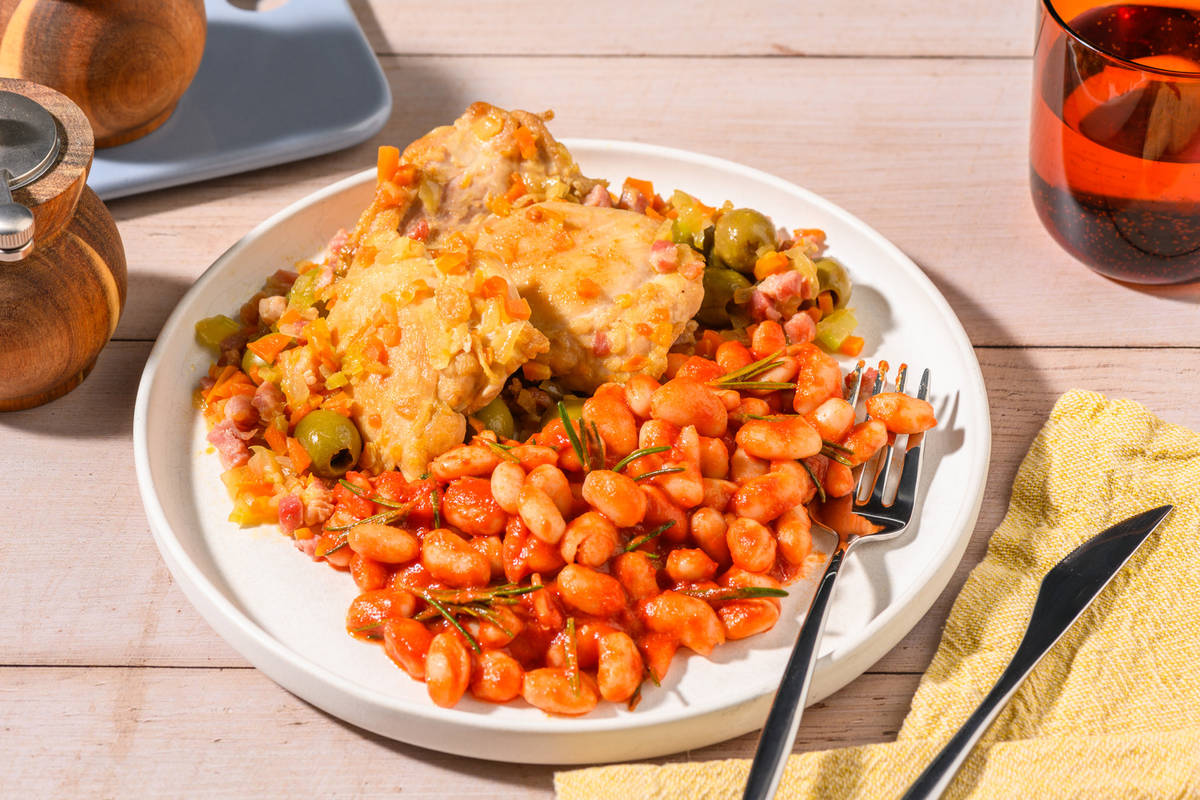 Bistecche di pollo e pancetta all'etrusca