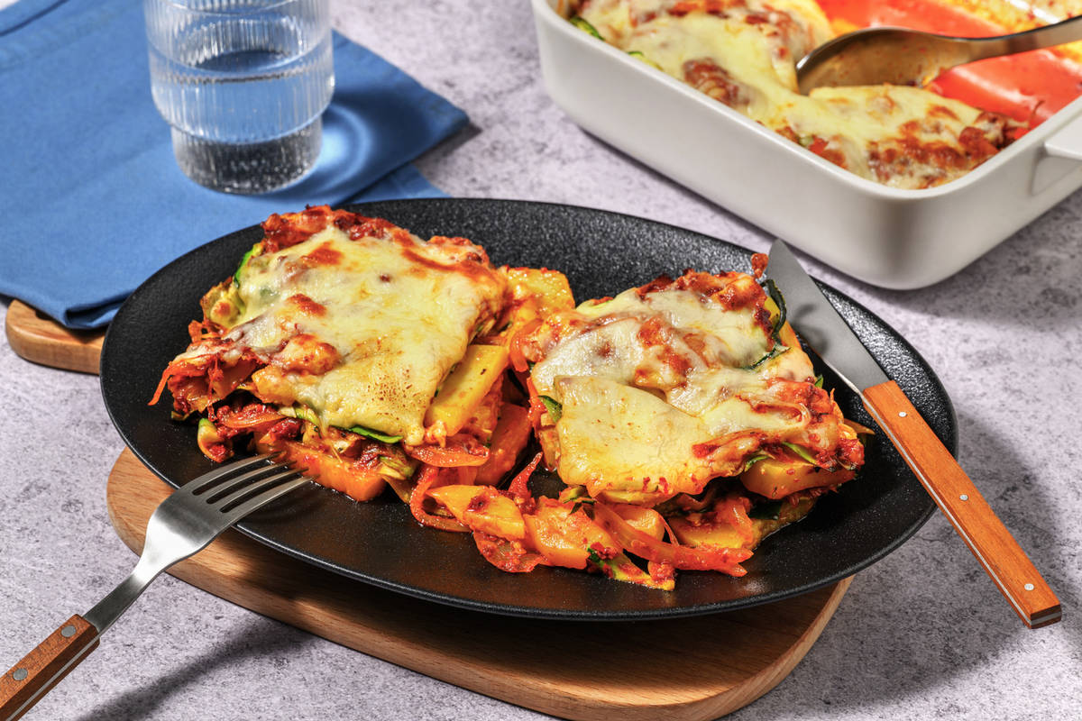 Pastel de patata y sobrasada