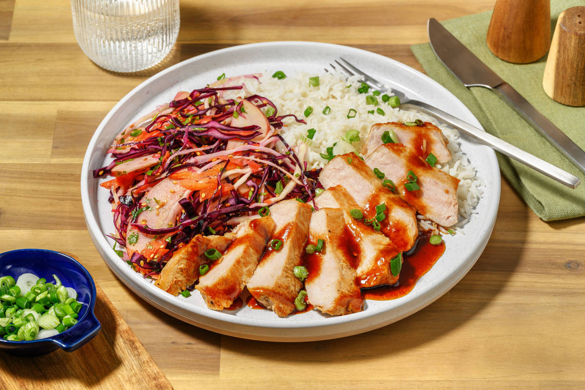 Pork Steak in Teriyaki Sauce