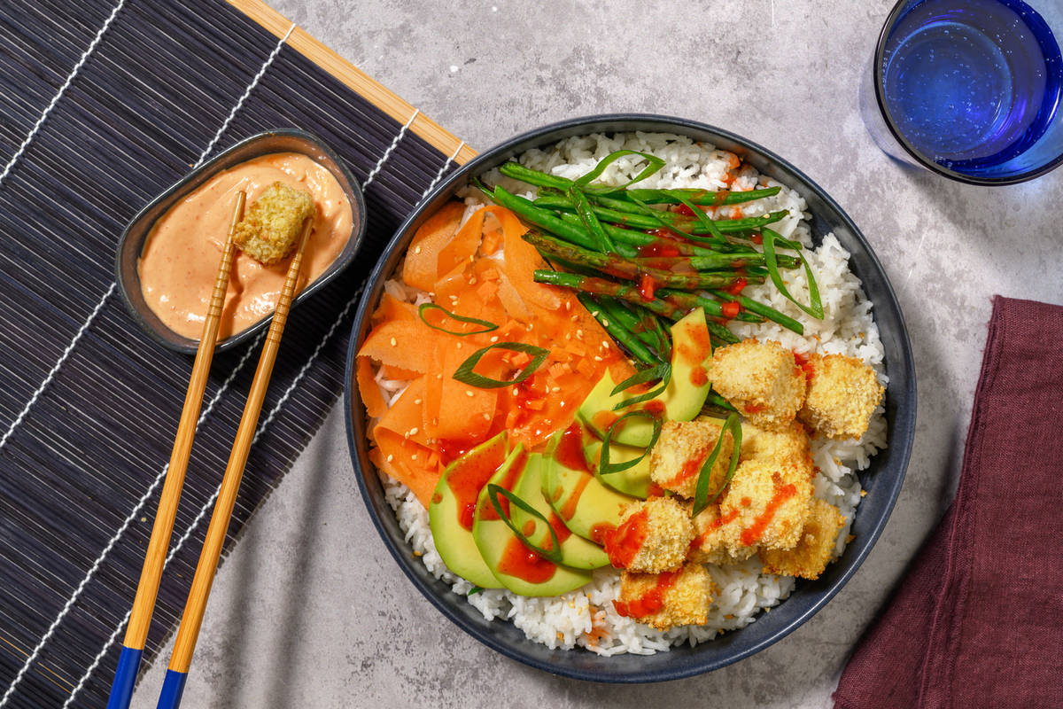 Sprød 'bang bang'-tofu 