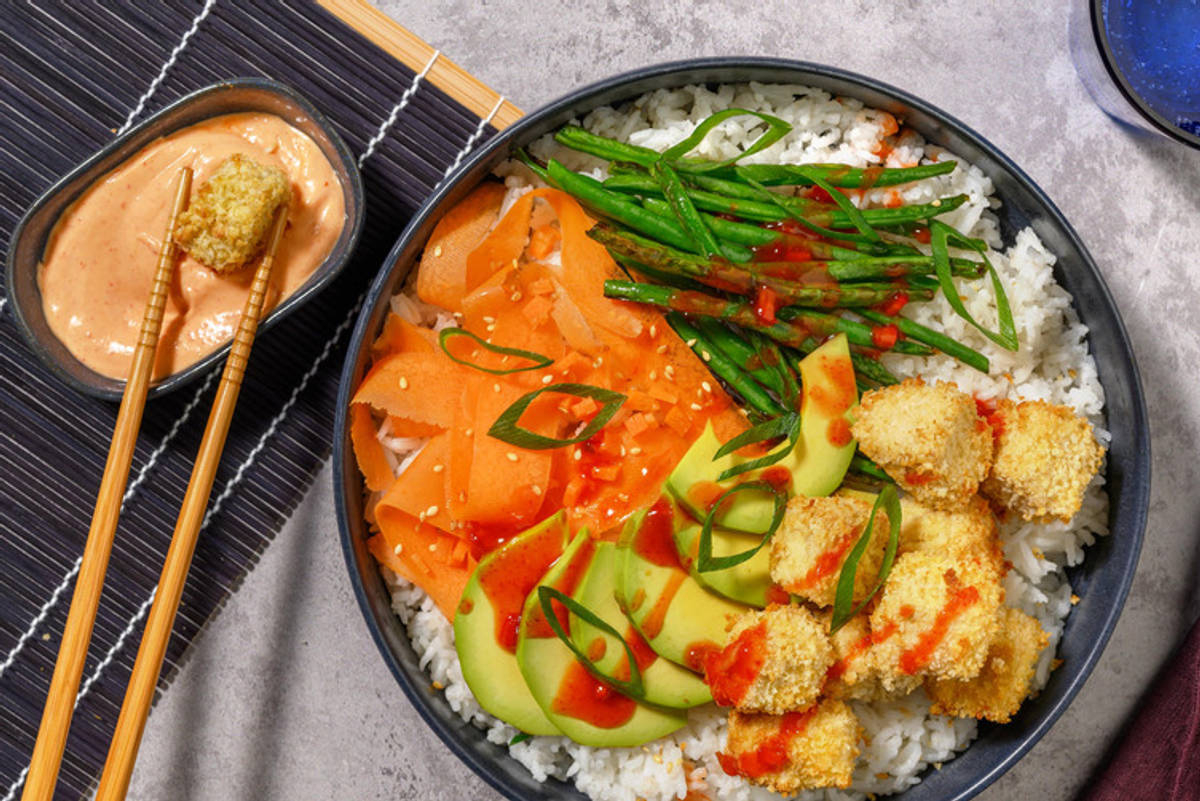 Sprød 'bang bang'-tofu