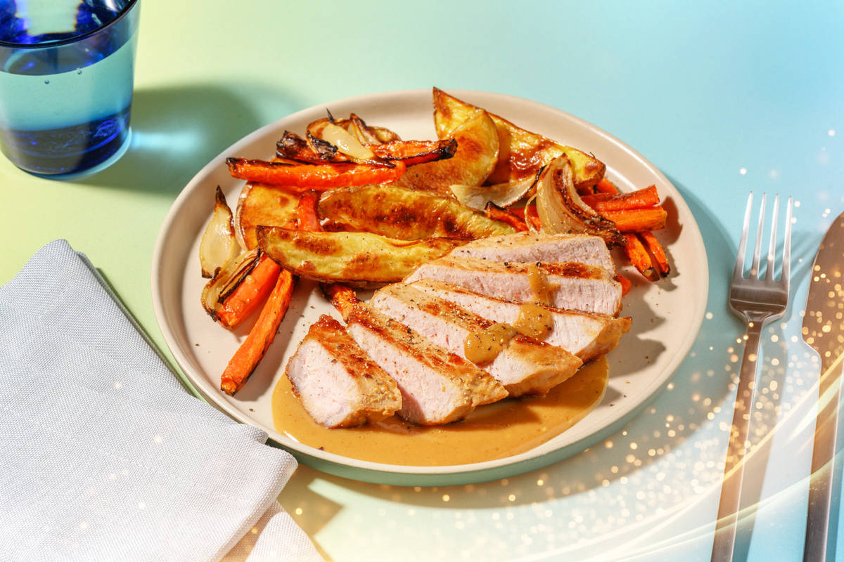 Lonza dorata 'come un sole'