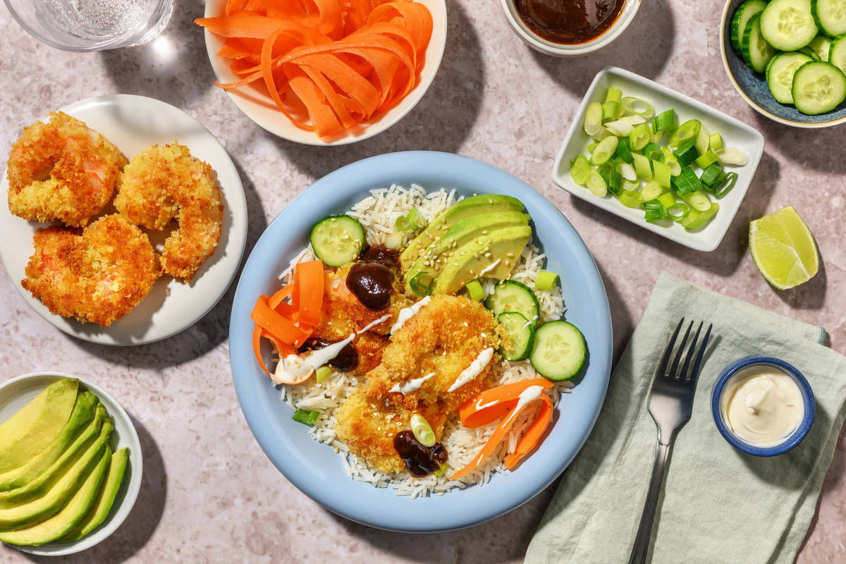  Japansk bowl med pankorejer