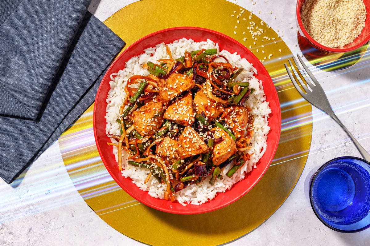 Easy Peasy Teriyaki Sambal Chicken