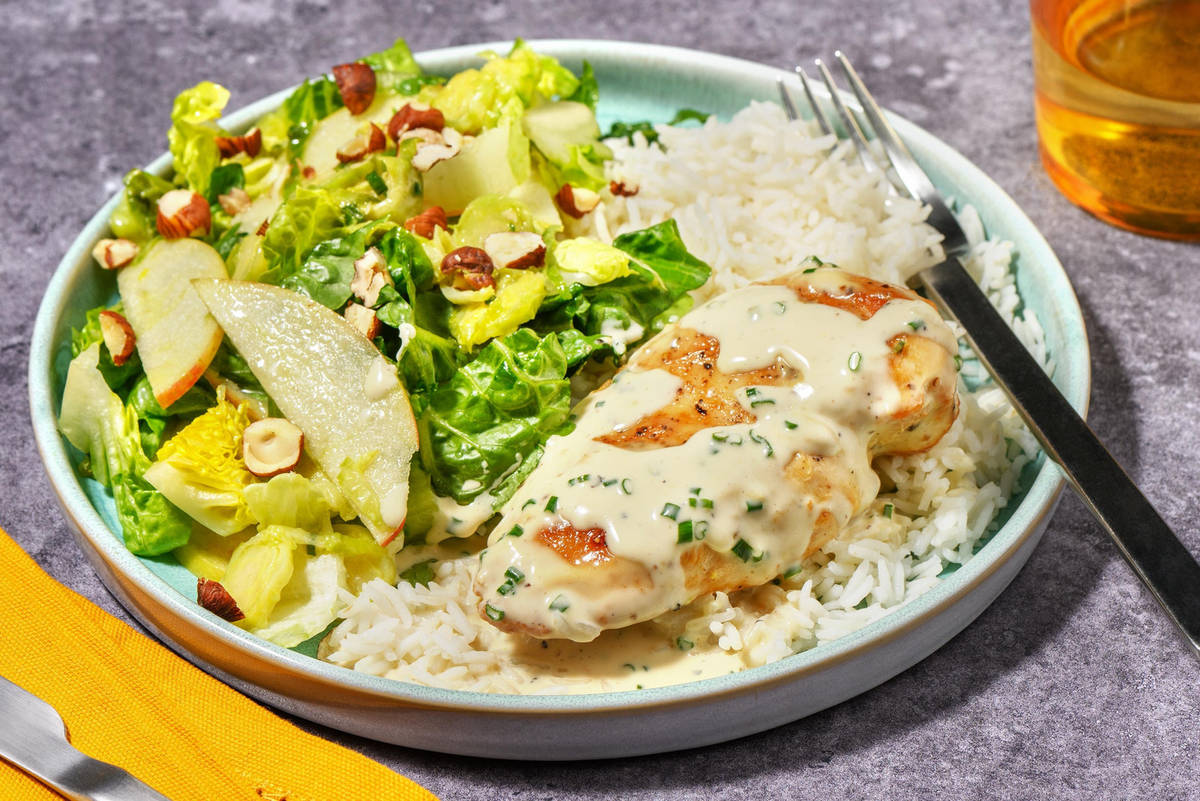 Stekt kyllingfilet