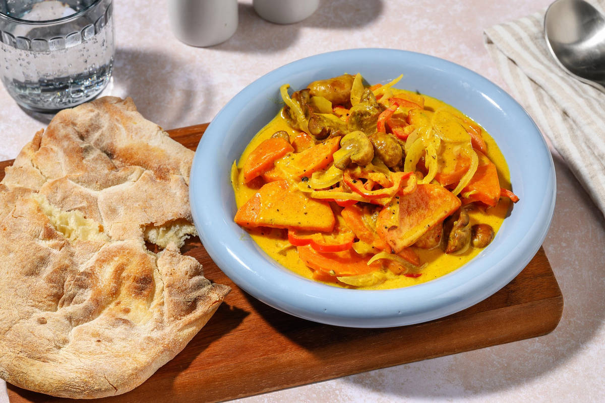 Goldenes Curry mit extra Hähnchen 