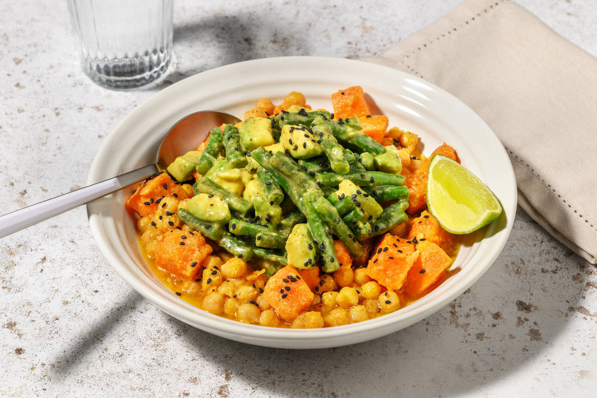 Il gusto dell'equilibrio - bowl vegana di ceci e verdure