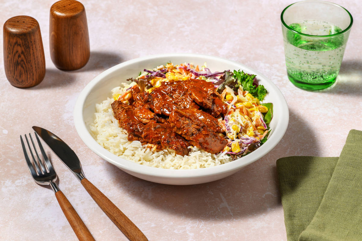 Mexican-Style Beef & Garlic Rice