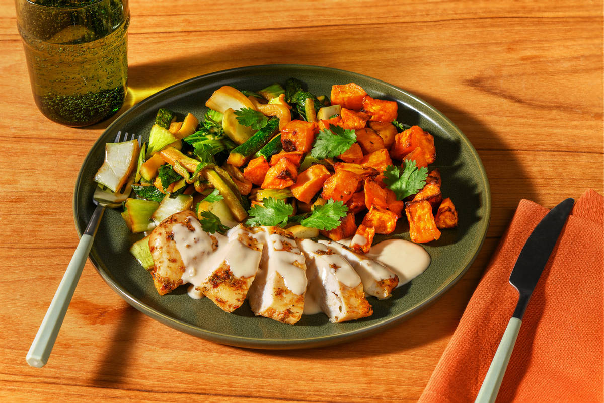 Seared Thai Chicken & Roasted Kūmara