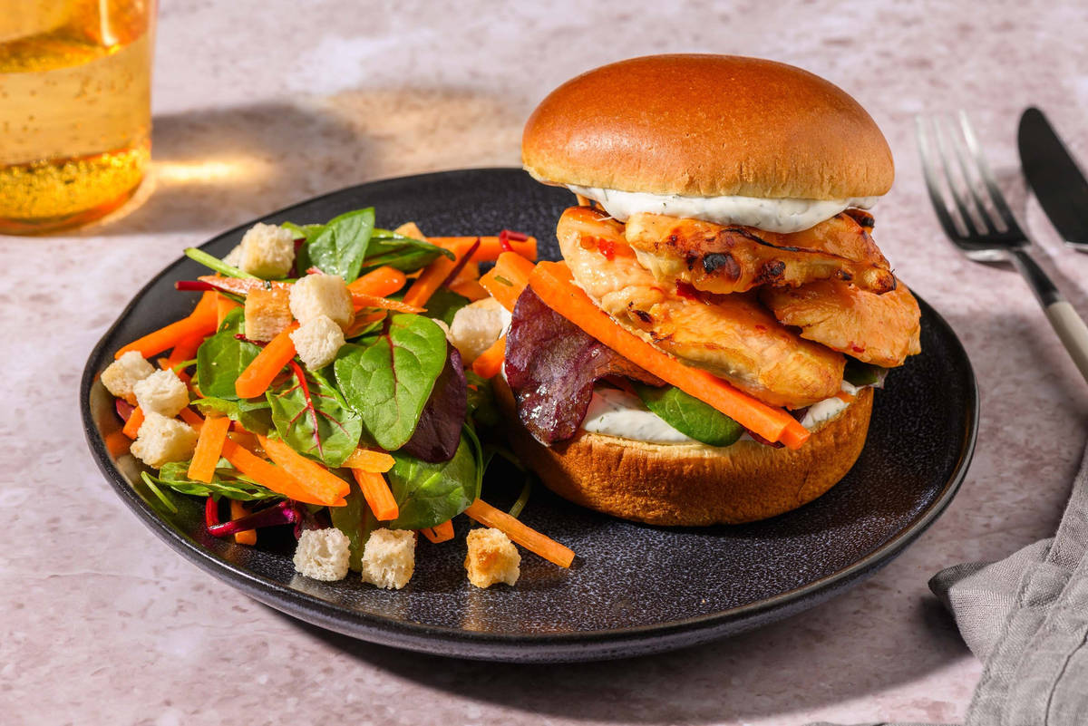 Sweet Chili Chicken Sandwiches