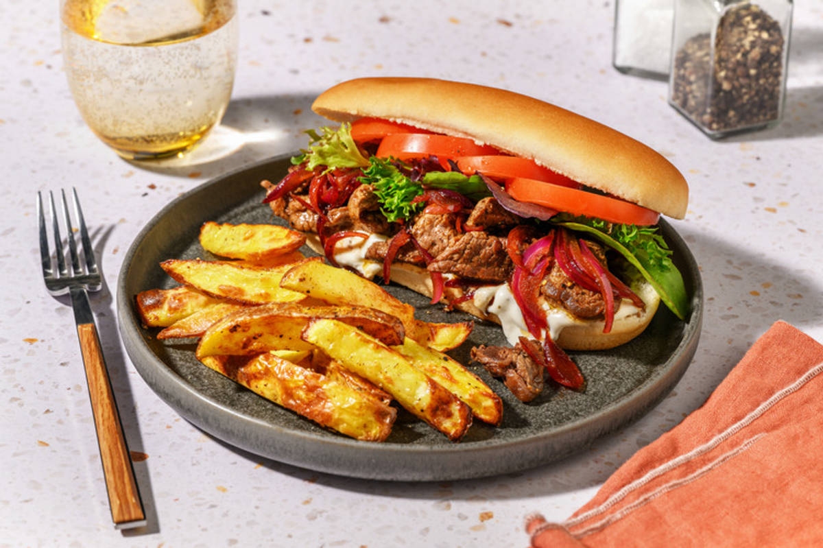 Caramelised Beef & Onion Subs