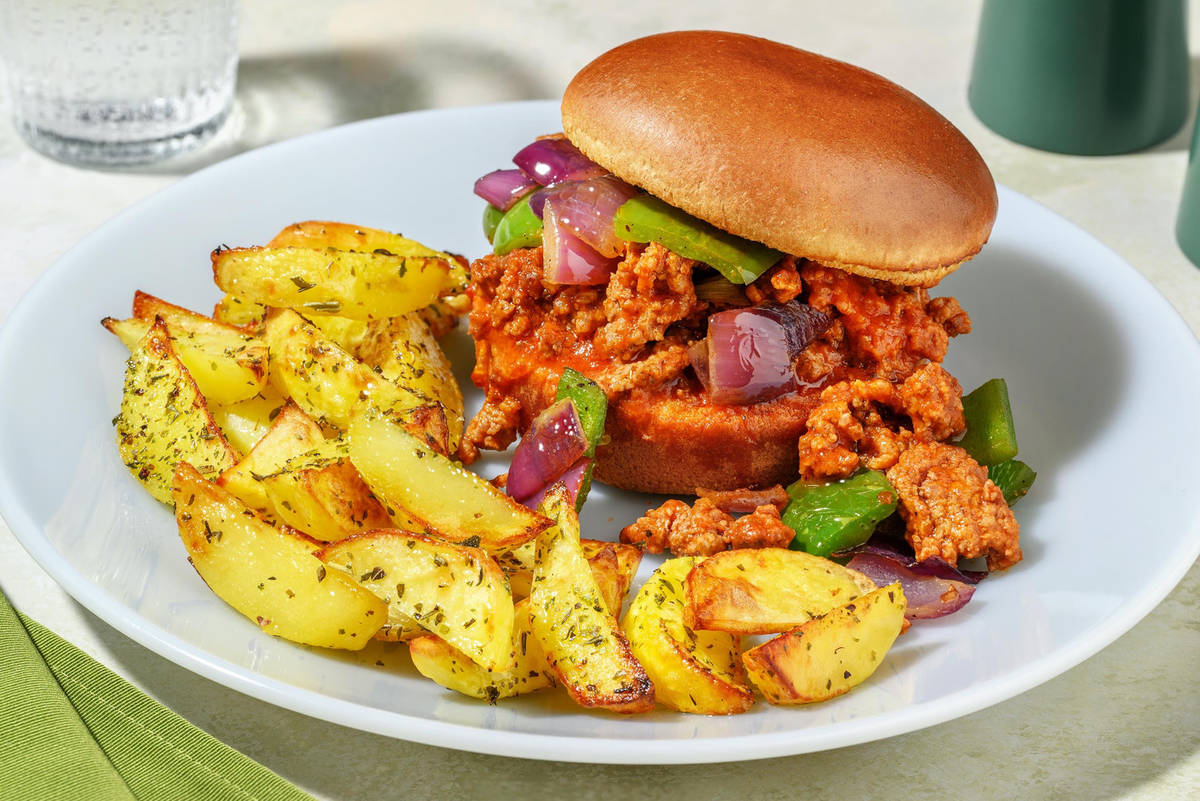 Sausage and Pepper Hoagies