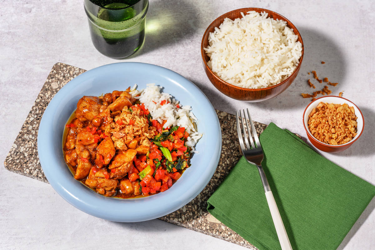 Sticky Sweet & Sour Tamarind Chicken