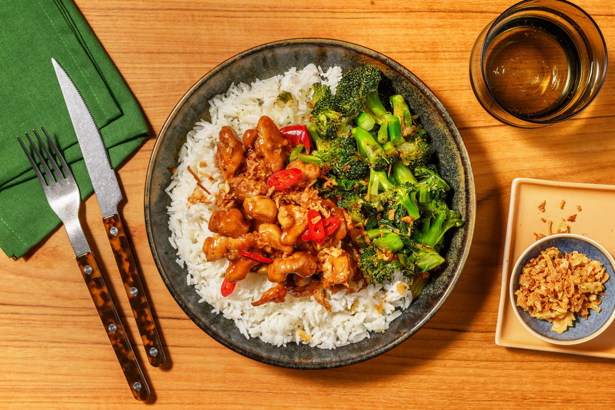 Double Sticky Sweet & Sour Tamarind Chicken