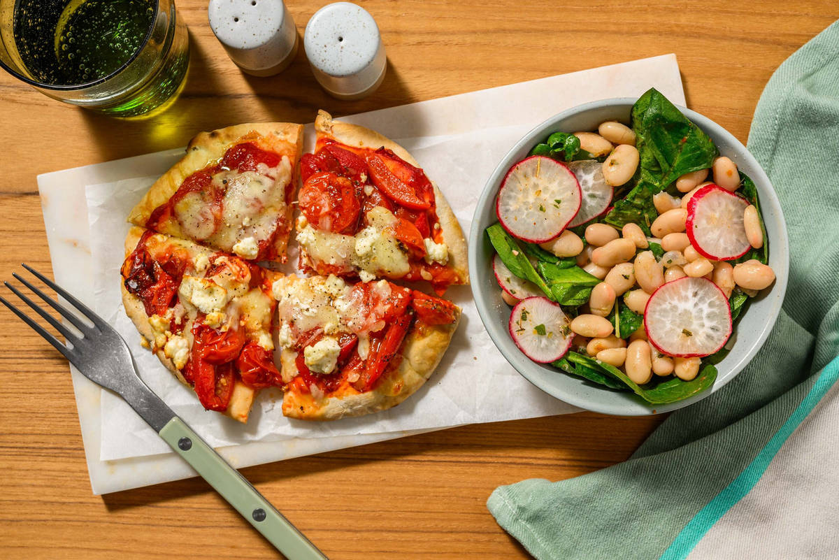 Mediterranean Feta Flatbreads