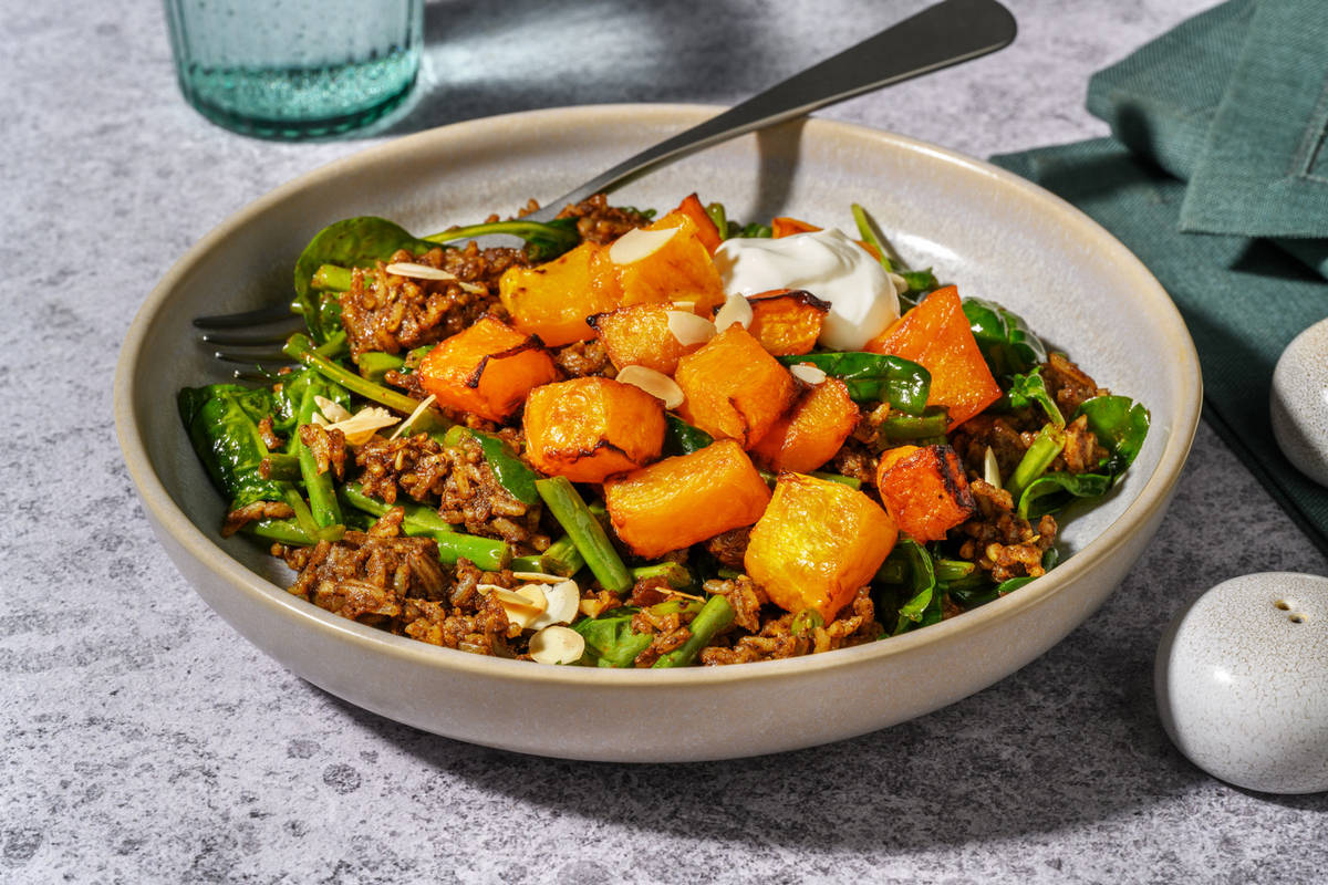 Golden Bengali Roast Pumpkin Biryani