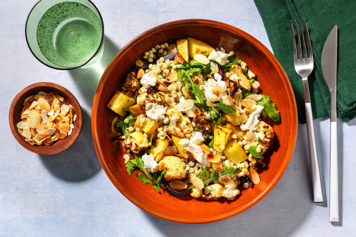 Roast Chicken, Cauliflower & Couscous Bowl