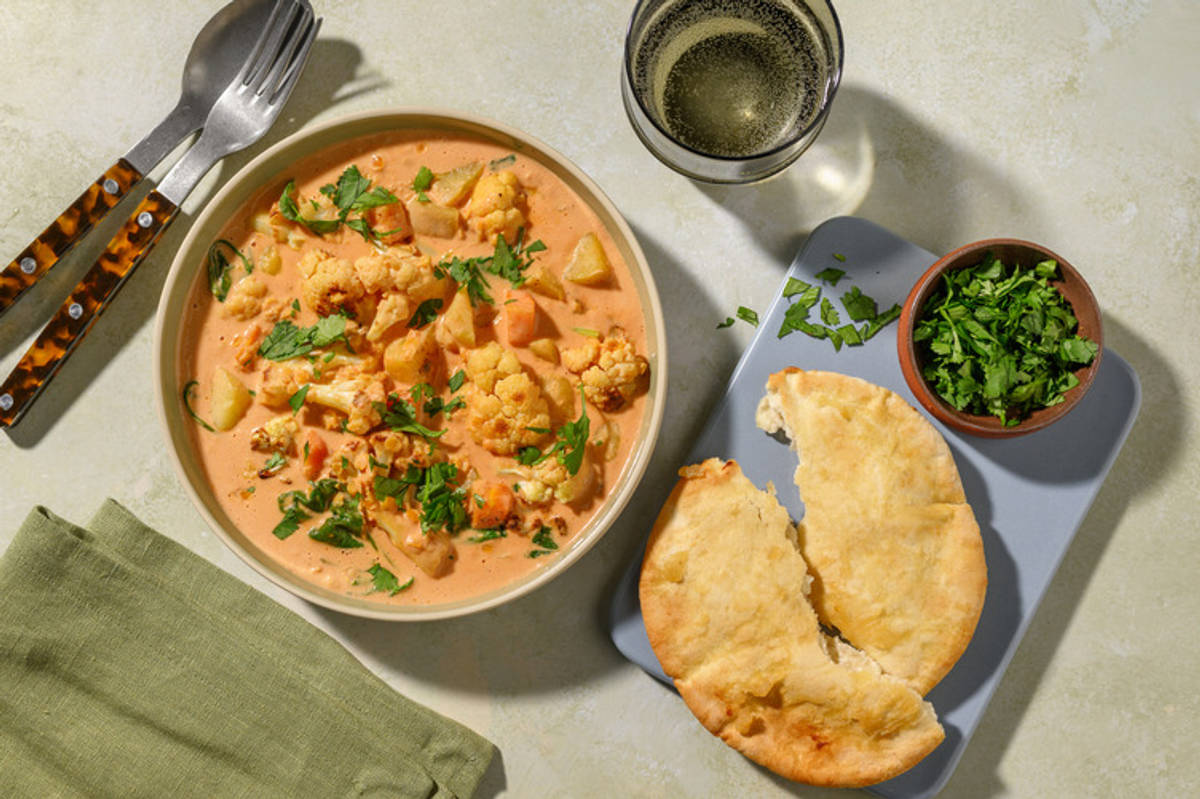 Mild Sambal Chicken Potato & Cauliflower Dhal