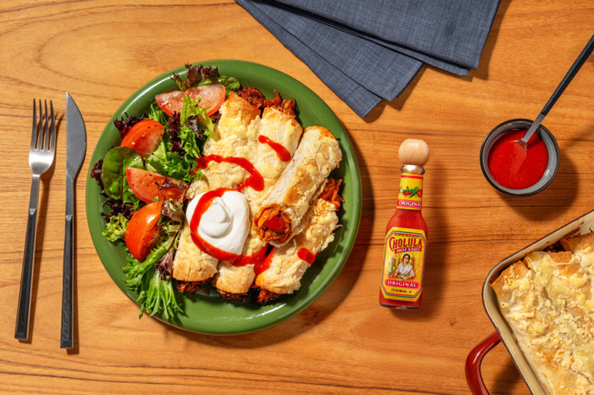 Southern-Style Beef Brisket Enchiladas