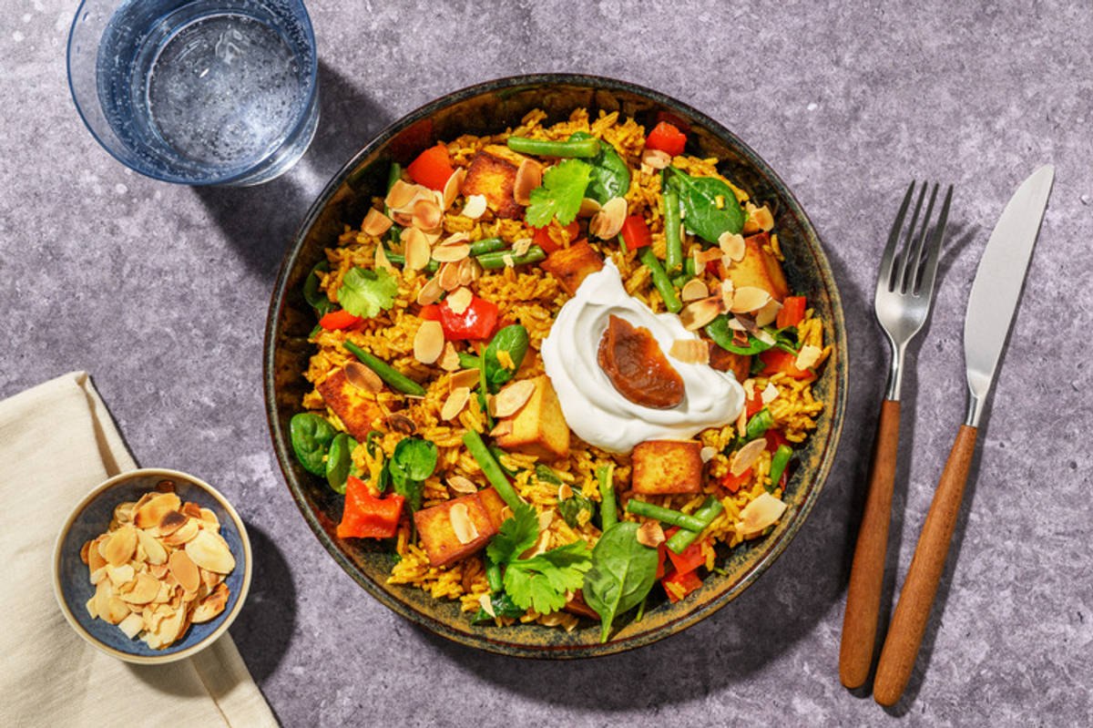 One-Pot Indian Chicken & Veggie Biryani