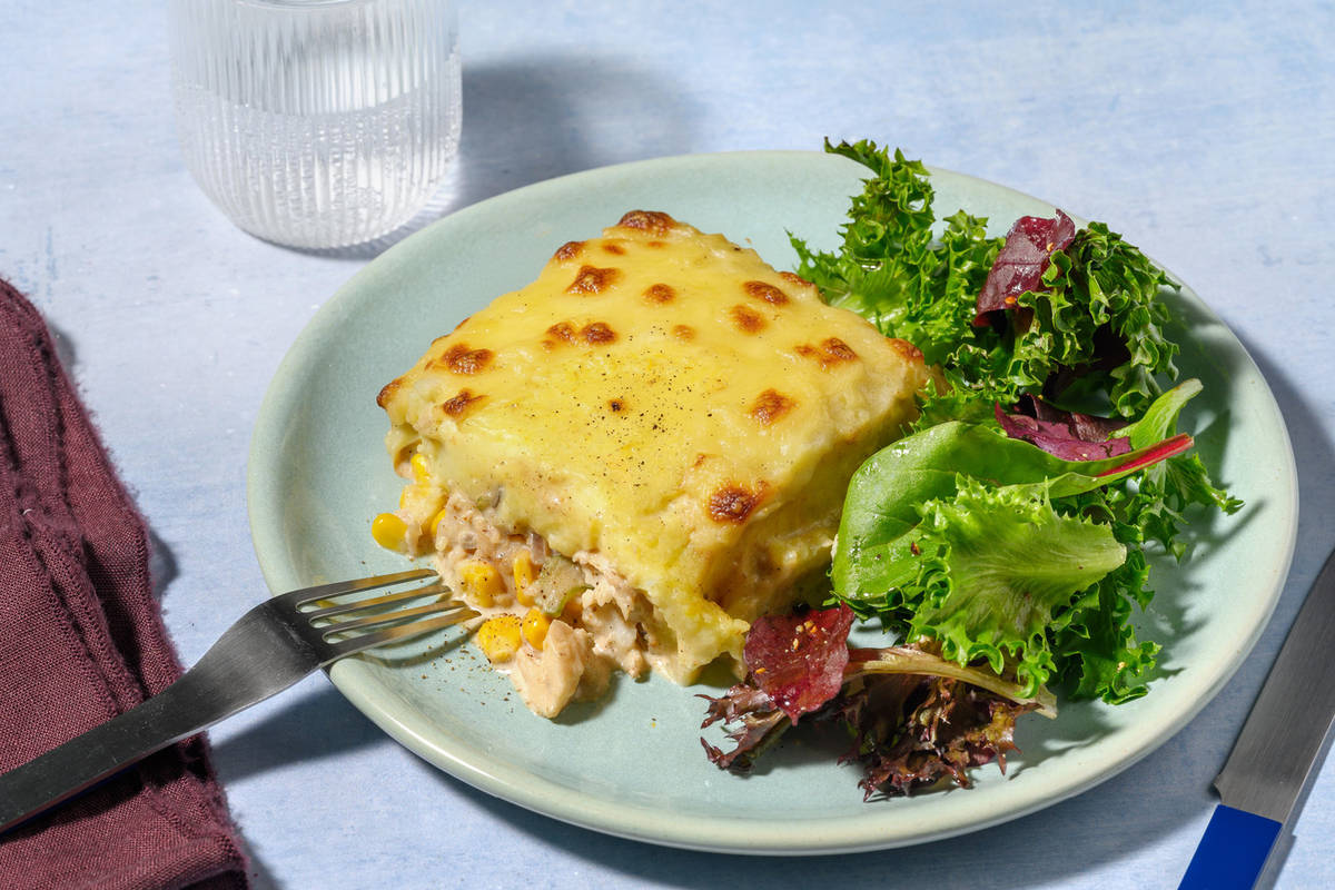 Rich Potato-Topped Fish Pie 