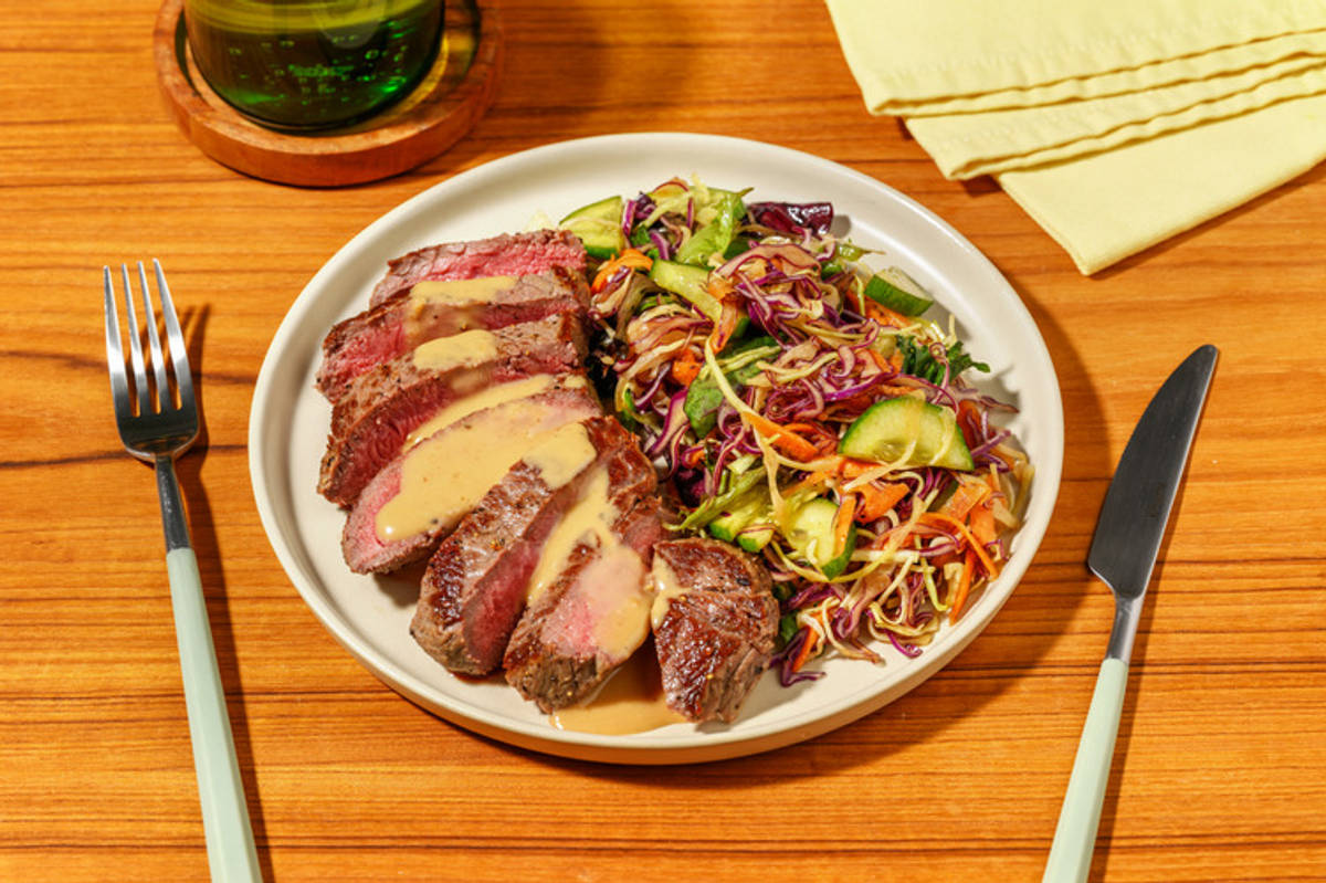 Thai-Style Seared Beef Rump & Slaw