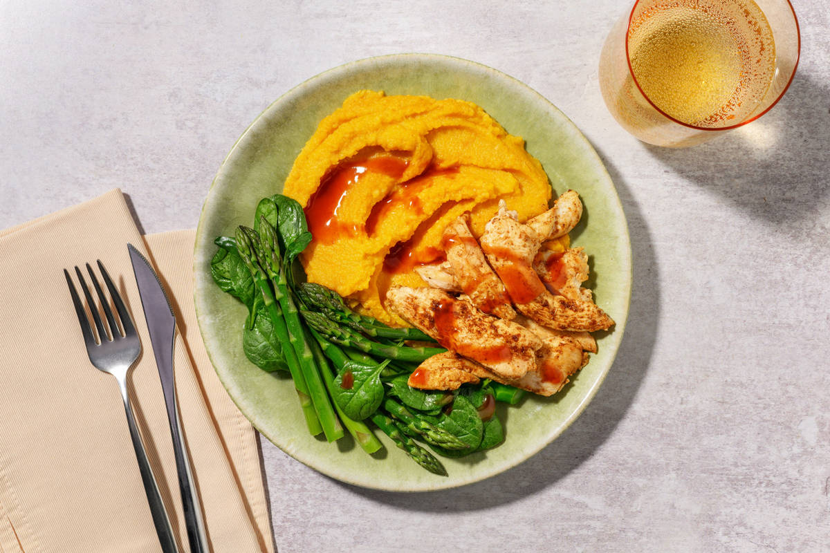 Speedy Kiwi-Spiced Chicken & Gravy