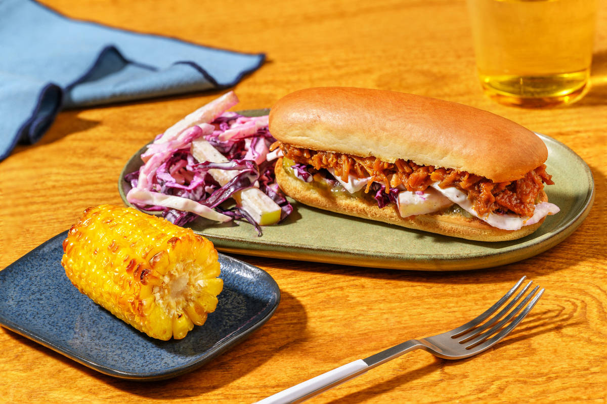 Easy American BBQ Plant-Based Mince Sub