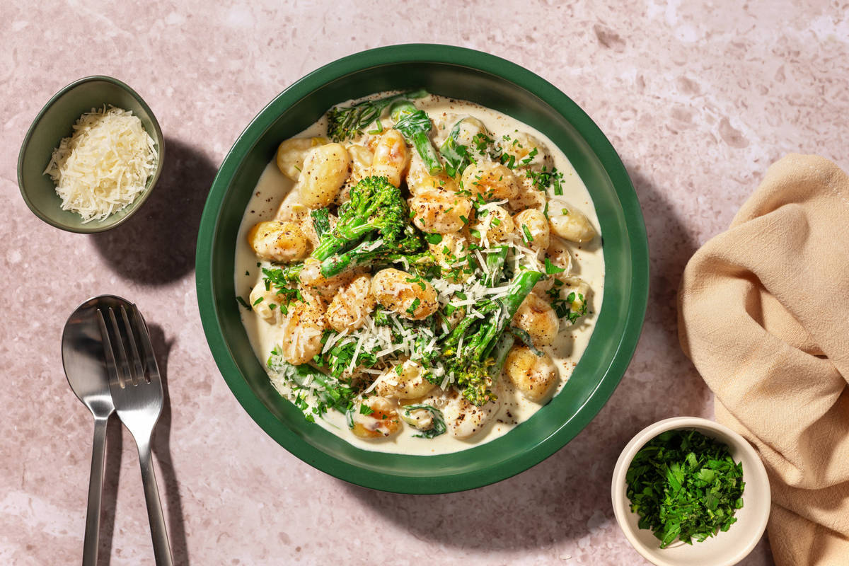Bacon Gnocchi Primavera Al Limone