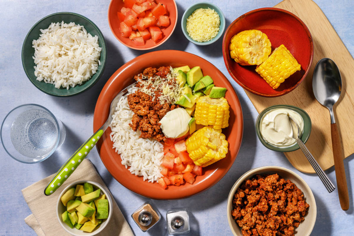 [BYOP] NZ Loaded Beef Burrito Bowl Bar