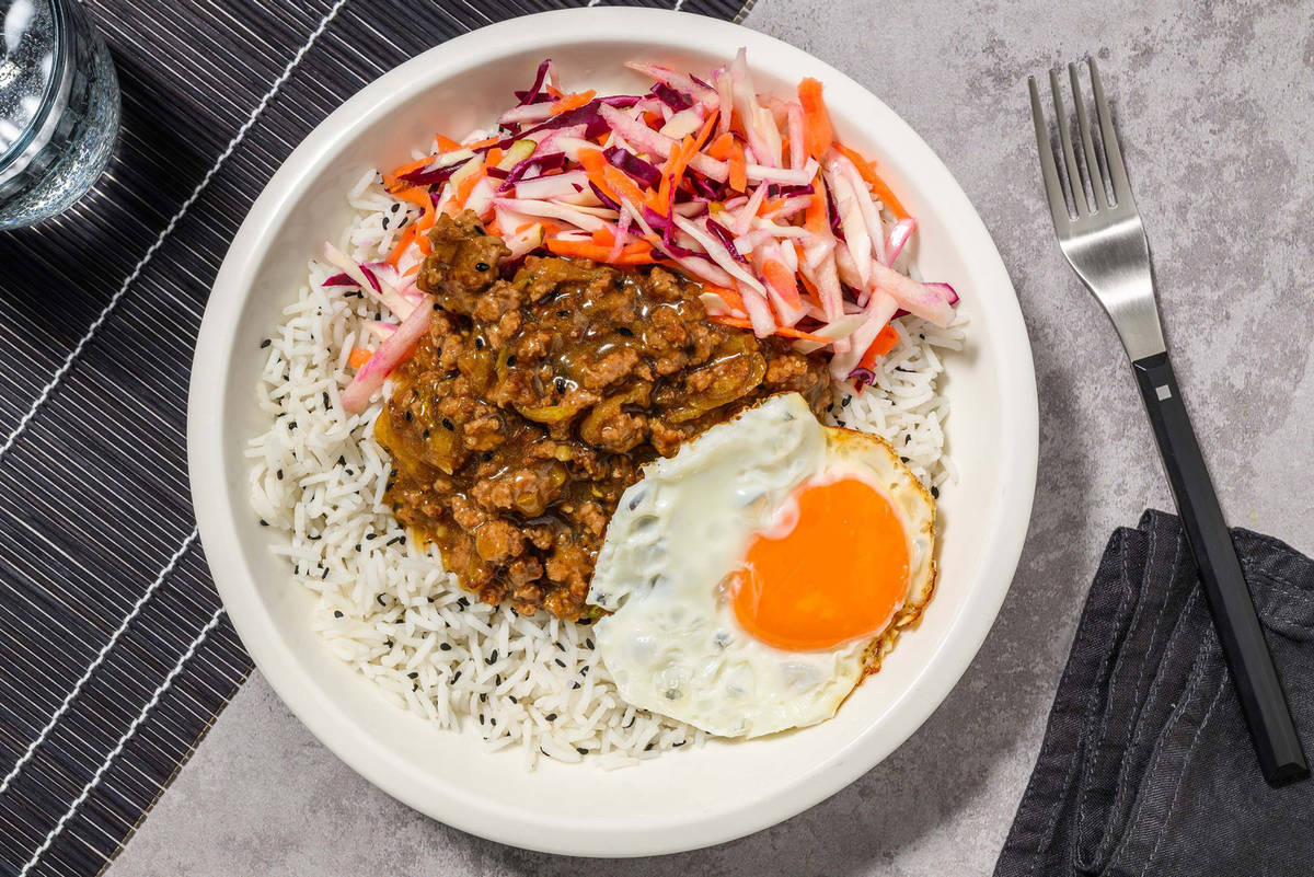 Bols de Beyond Meat® à la Bulgogi