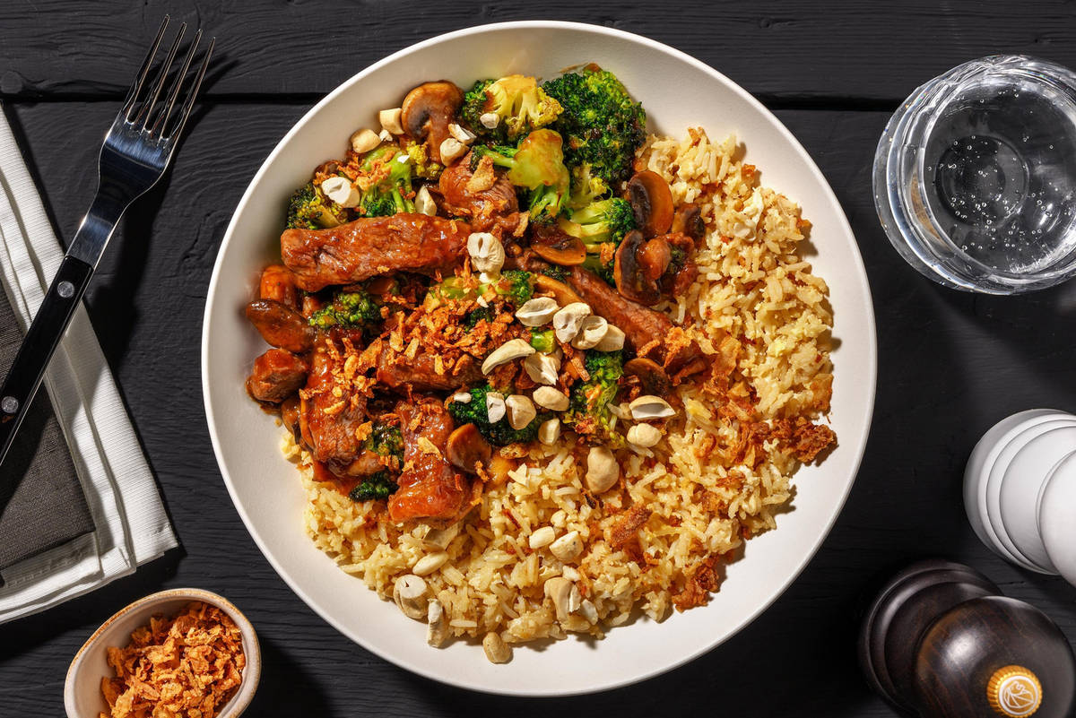 Saucy Umami Beef and Broccoli