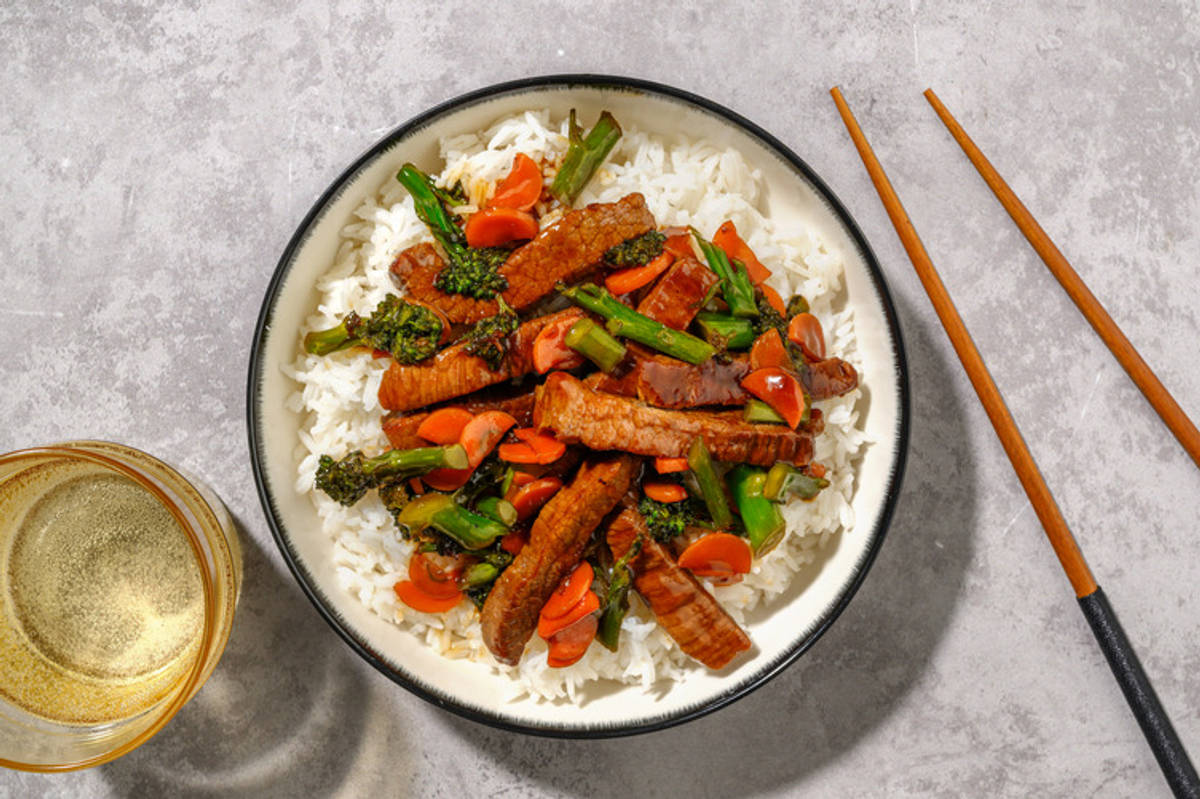 Teriyaki Chicken & Baby Broccoli Stir-Fry