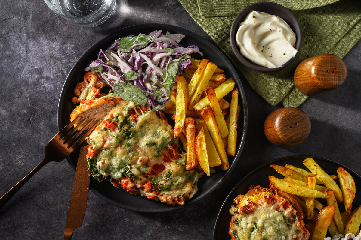 Two-Cheese Chicken & Bacon Parmigiana