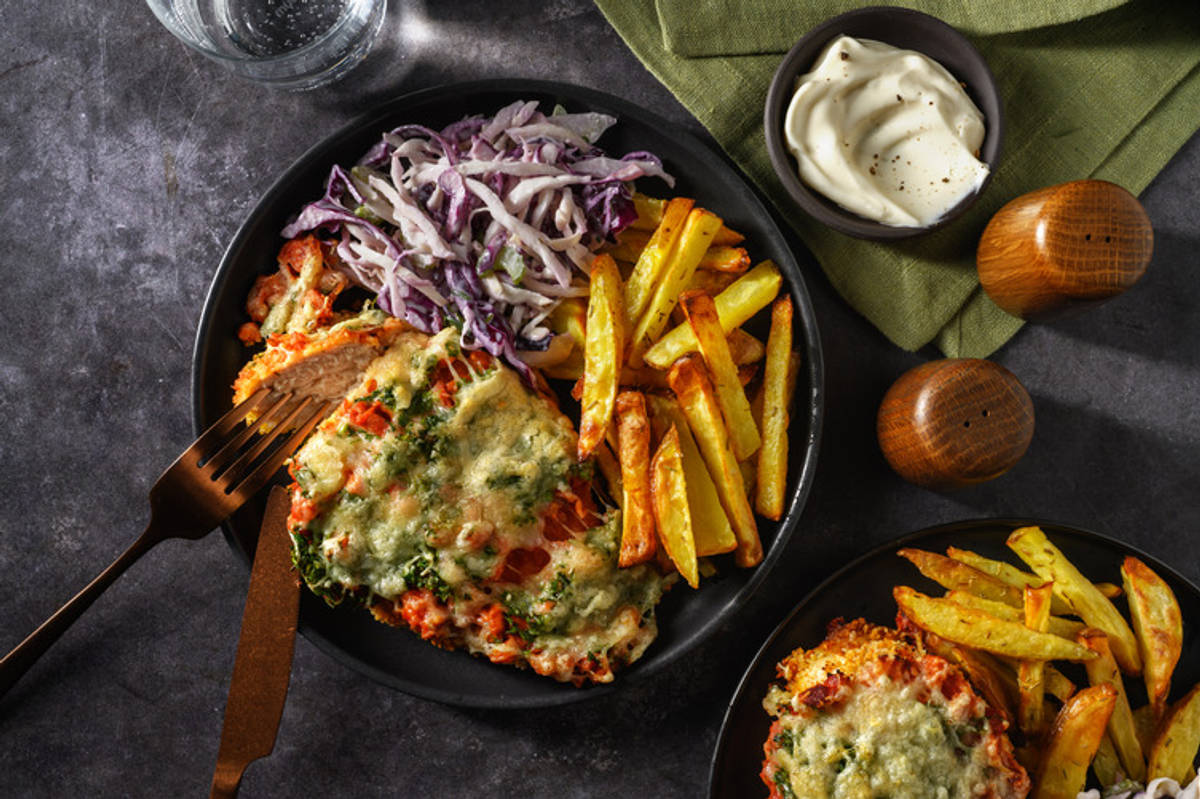 Two-Cheese Chicken & Bacon Parmigiana