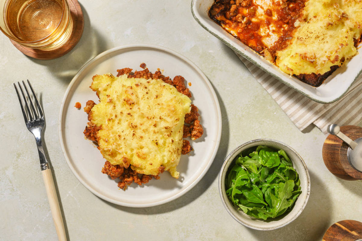 [Savvy Shortcuts] NZ Smokey Lamb & Cheesy Potato Top Pie