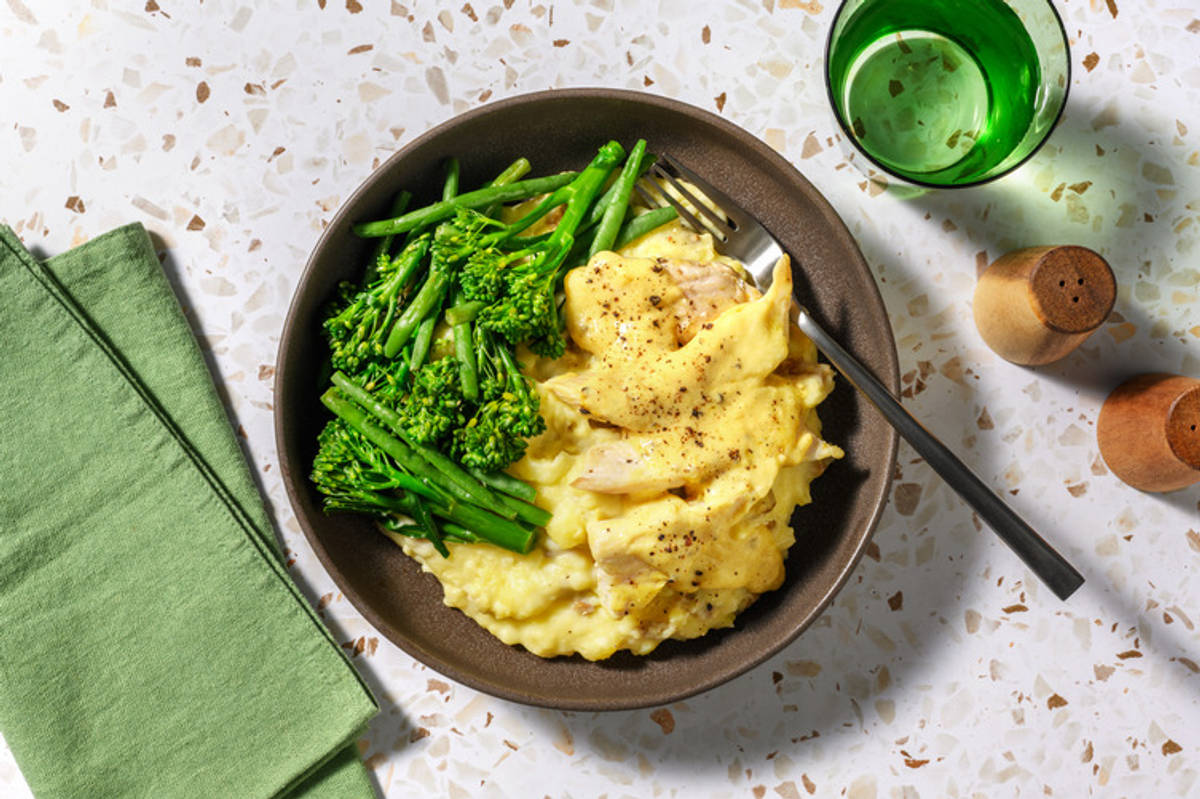 Double Creamy Mustard Chicken & Potato Mash