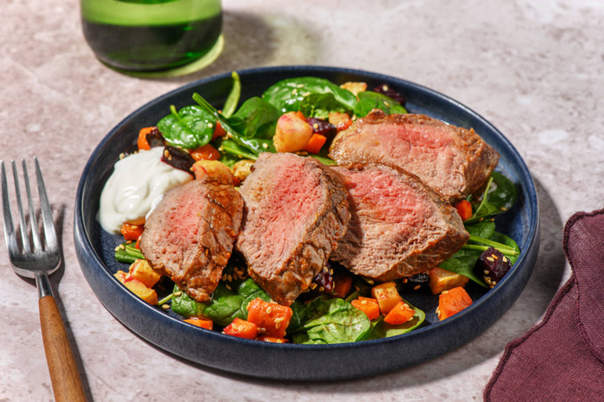 Chermoula-Spiced Honey Lamb Rump